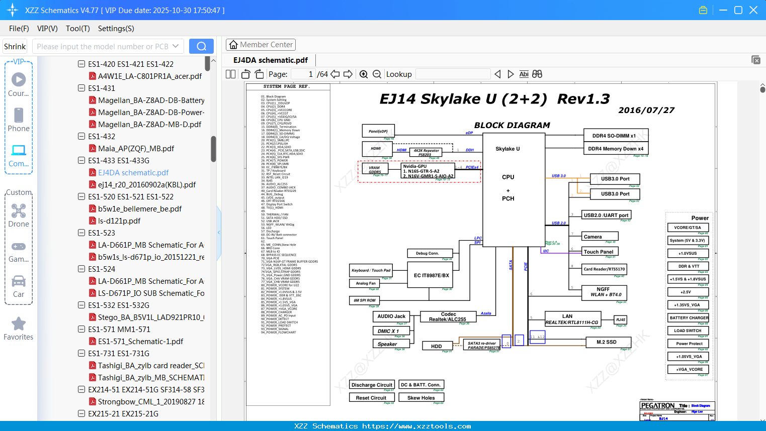Laptop ACER EJ4DA Schematic